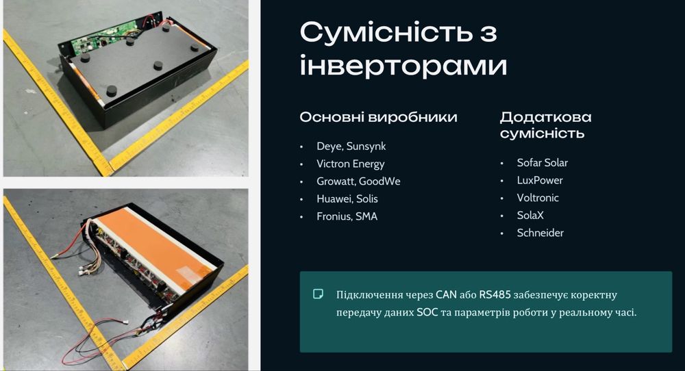 Для квартири чи будинку. Надійна ЕЕТ батарея 1.44 кВт/год. В наявності