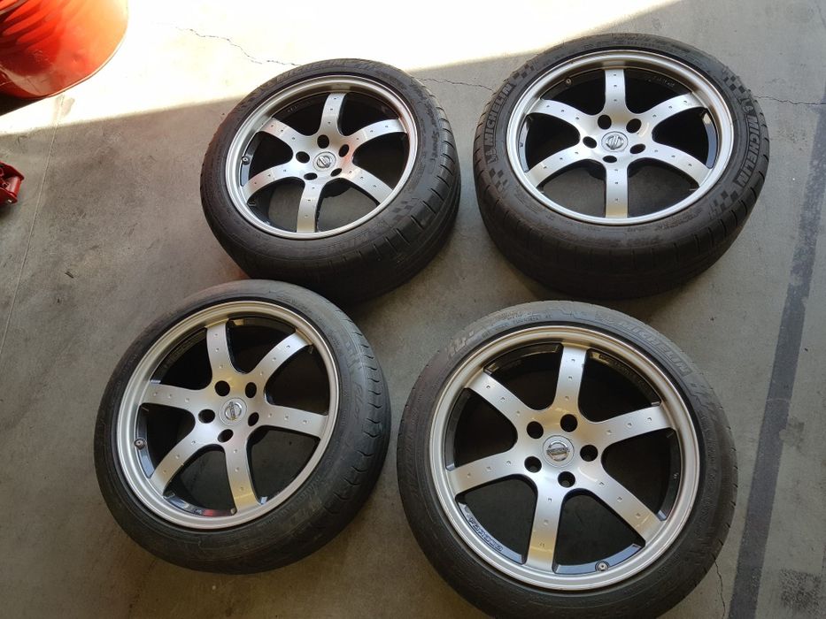 Jantes Nissan 300ZX e 350Z Rays Travões Nissan GT-R 34/350Z