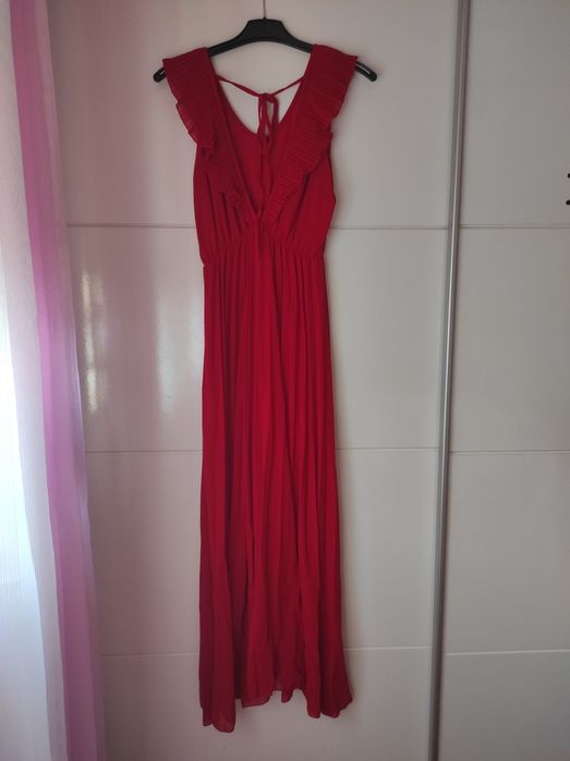 Vestido vermelho maxi - novo