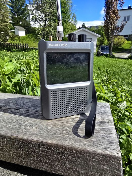 Radio Malahit DSP2 + antenna GA 800 loop