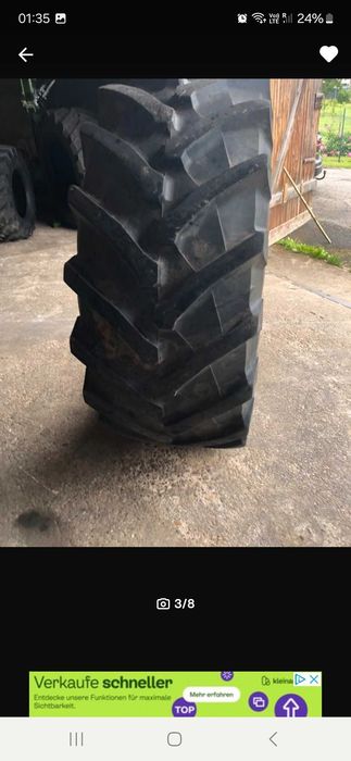 Pirelli 600/65r34  całe stan bdb