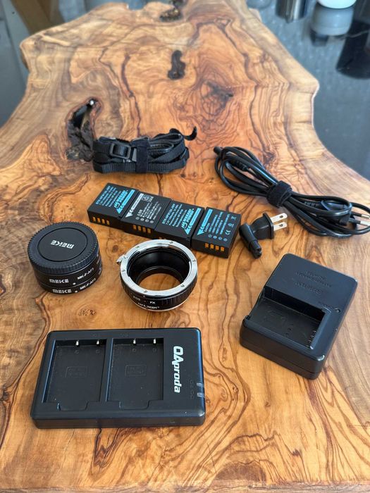Fuijfilm XT-2 Kit com Lentes e Acessórios - Muito Bom!