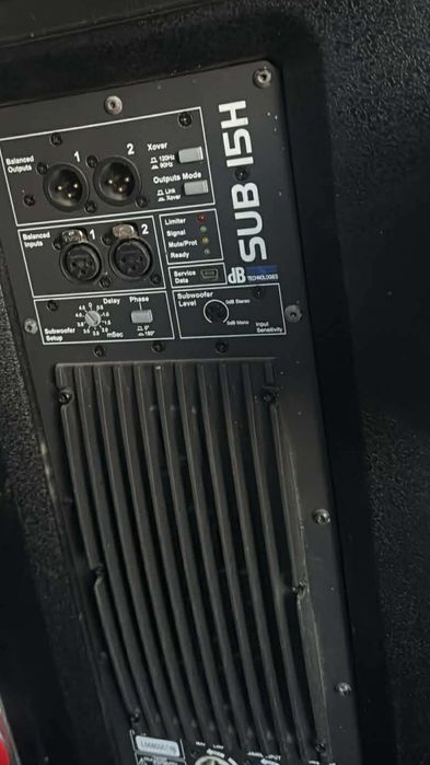 Subbasy db technology 915H 1000W rms
