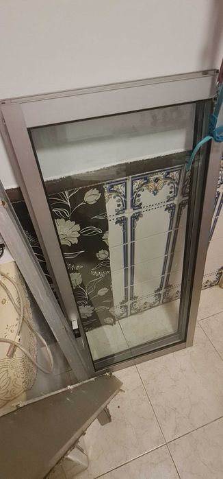 Janelas de correr em alumínio vidro simples