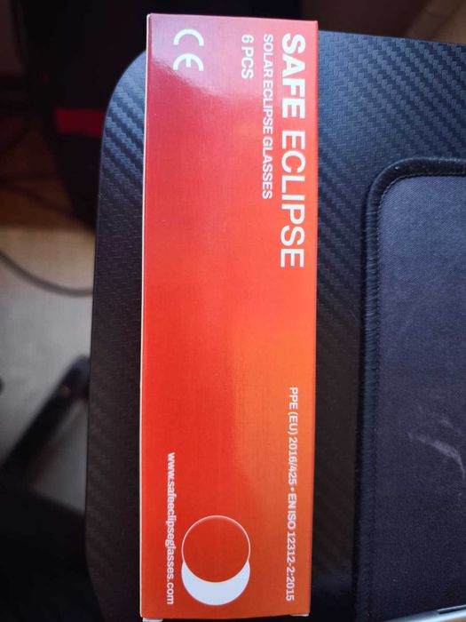 Oculos Eclipse Solar Costa da Caparica