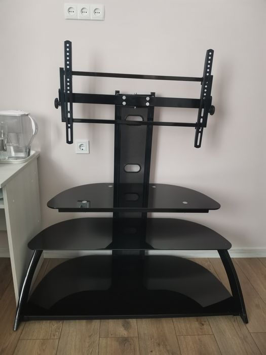 Тумба стеклянная под телевизор