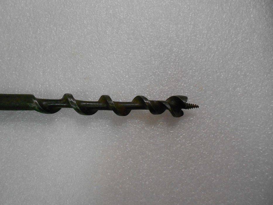 Stary świder ciesielski - wiertło do drewna