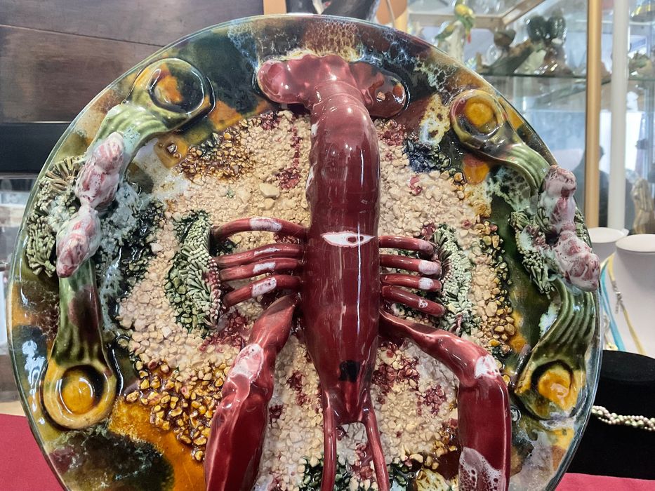 Prato majolica lagostim com 25 cm             Mais anúncios abaixo