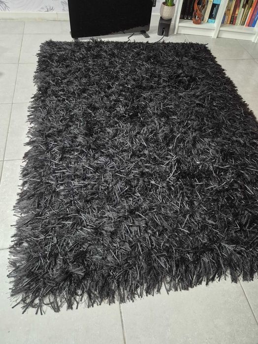 Carpete preta 140*200