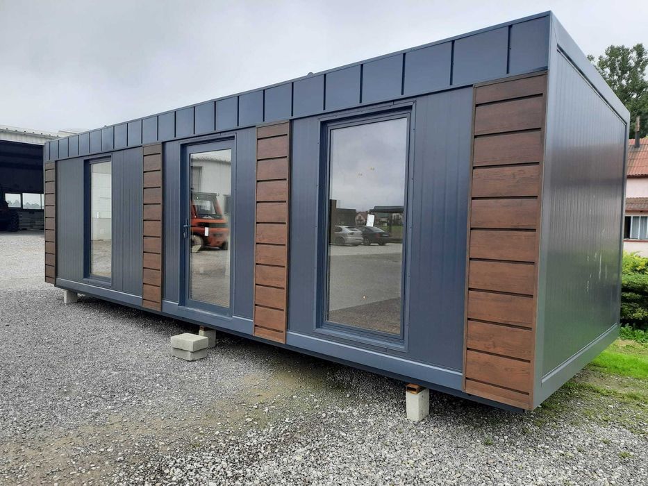 Kontener Pawilon Mieszkalny Handlowy Biurowy Socjal 8x3 każdy rozm