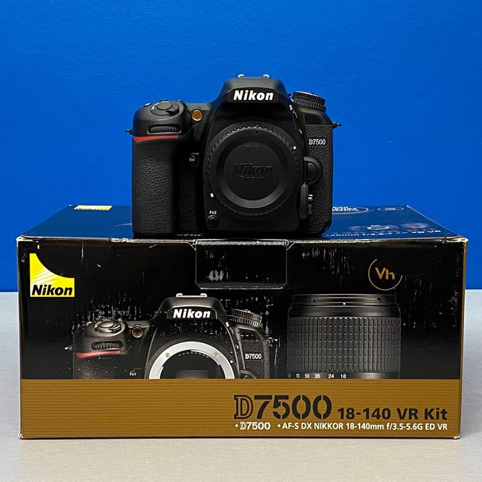 Nikon D7500 (Corpo) - 20.9MP | 3 ANOS DE GARANTIA