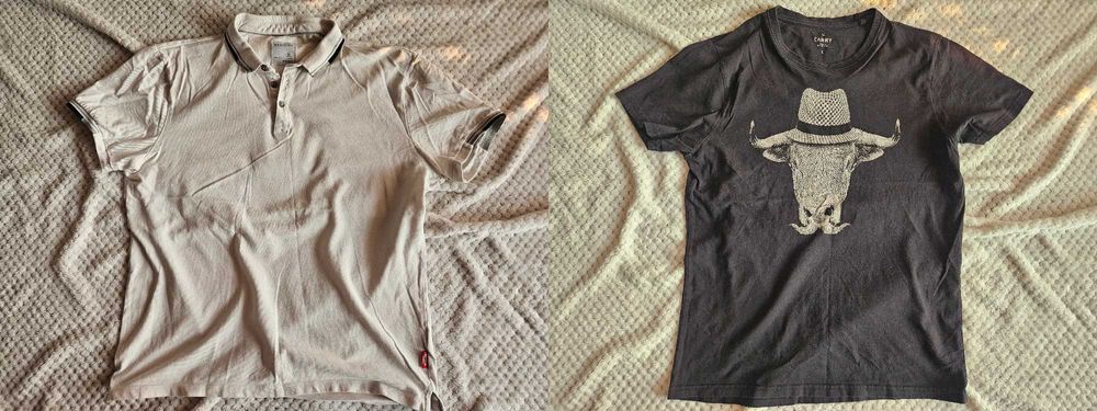 Zestaw 11 koszulek / polo - L/XL