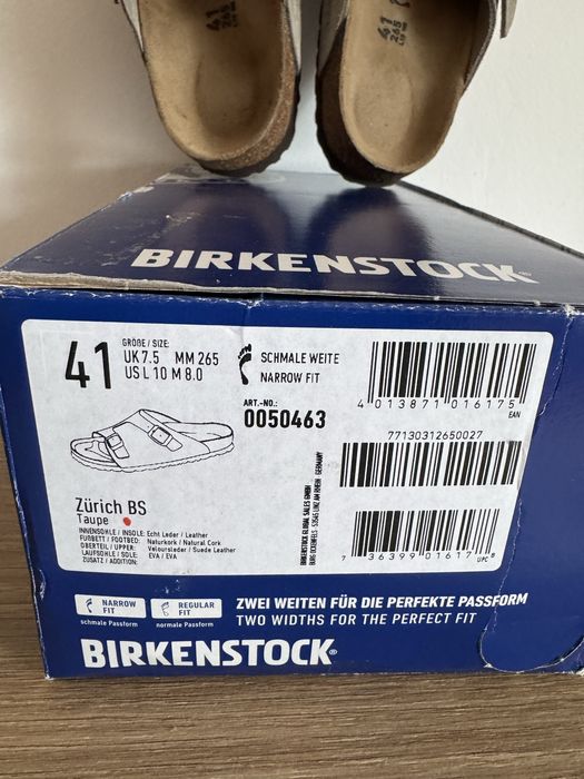 Жіночі Шкіряні шльопанці Birkenstock