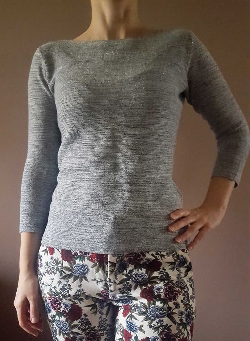 elegancka buzka Reserved r.36(s) srebrna