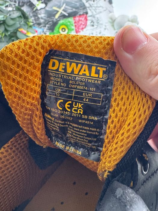 Робочі ботінки Dewalt 44 розмір Е9221