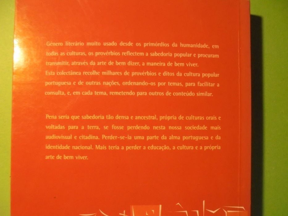 Oliveira (José Barros de);Sabedoria Popular-Provérbios Portugueses