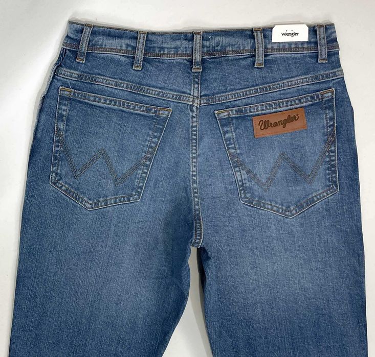 Spodnie męskie jeansy Wrangler Texas Slim 822 Prairie Blue W40 L32