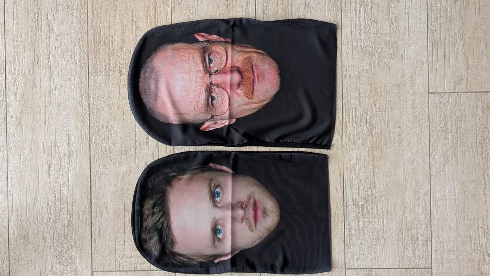 Набор реалистичные маски во все тяжкие лицо человека хайзенбег