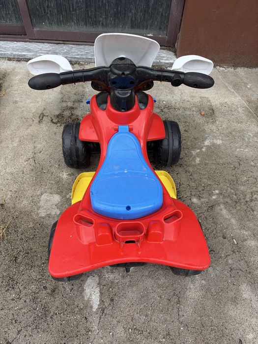 Moto 4 Criança Vermelha