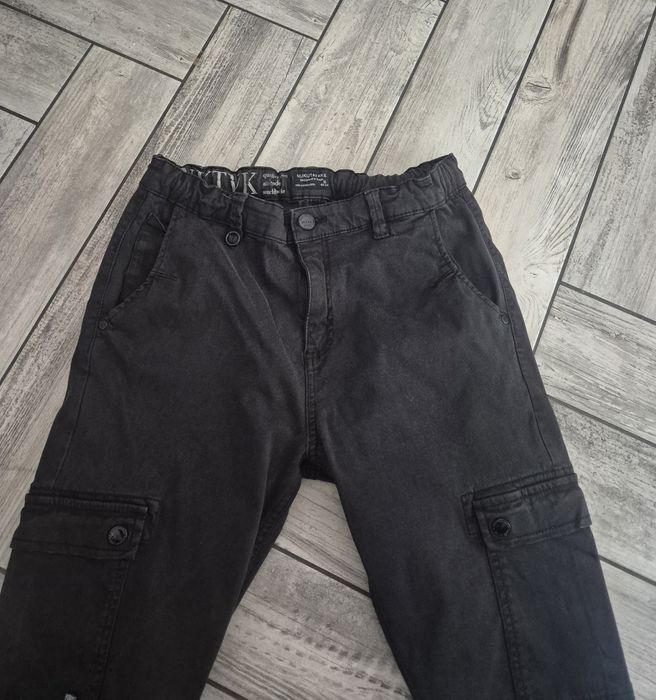 NAKUTAVAKE jeansy chłopięce 166cm