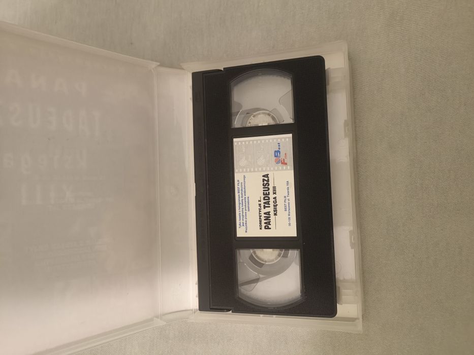 Korepetycje z Pana Tadeusza XIII księga VHS kaseta Pan Tadeusz