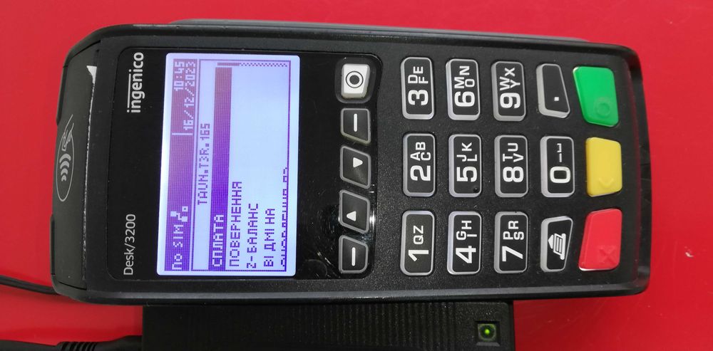 POS терминал Desk 3200 Ingenico CL/Eth/Mod/2G VERIFONE VX520-G Android