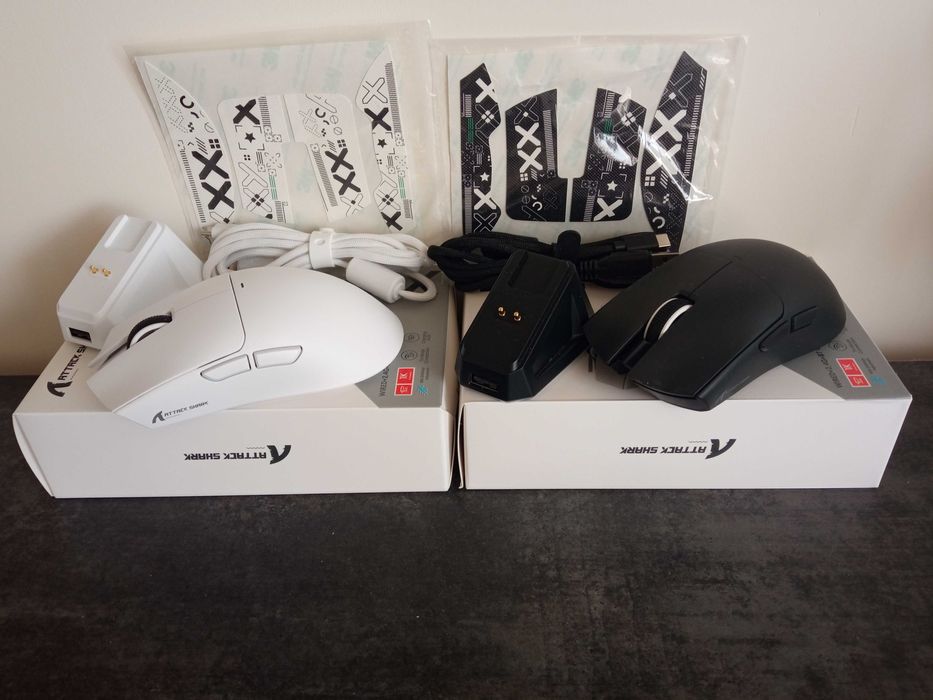 Нові Бездротові ігрові миші Attack Shark X11 PW3311+Гріпси
