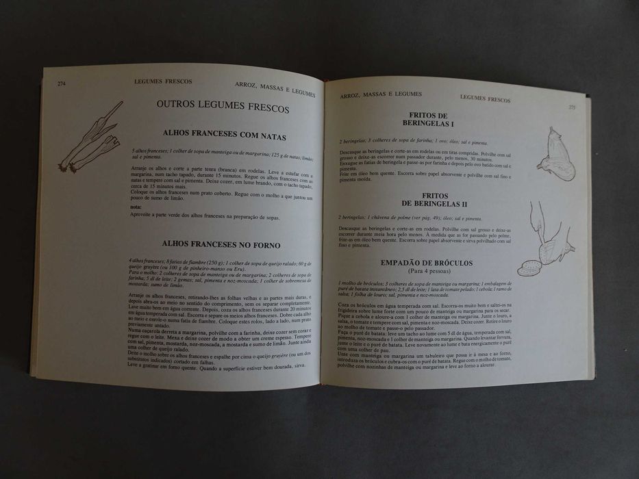 Livro Receitas escolhidas Maria de Lourdes Modesto