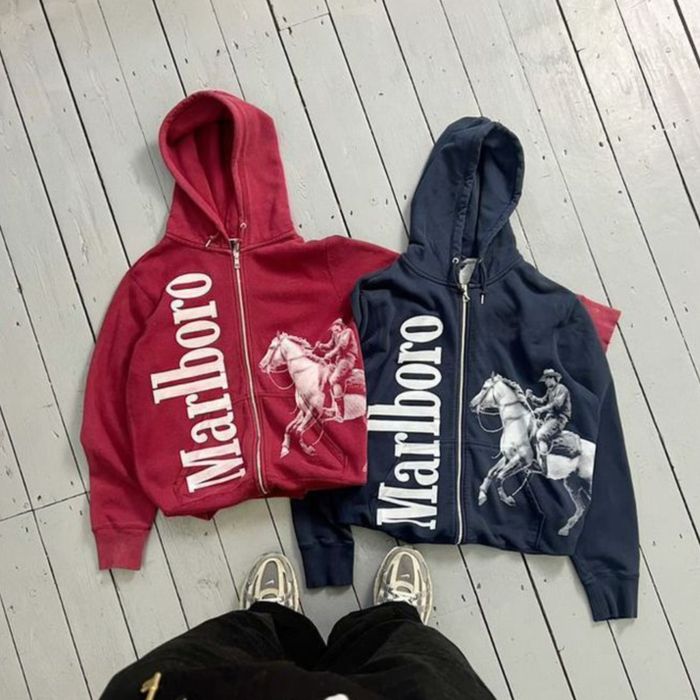 Polo Ralph Lauren x Marlboro Zip Up Hoodie (зіпка поло ральф)