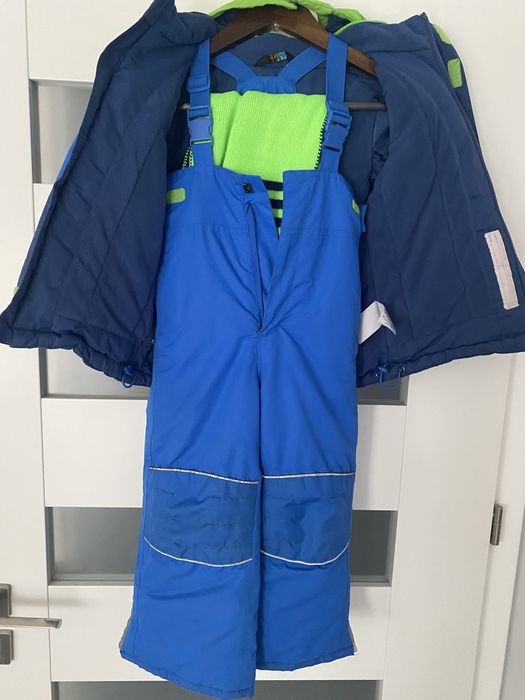 Tchibo TCM 98 104 dwuczęściowy kombinezon zimowy narciarski dzieci