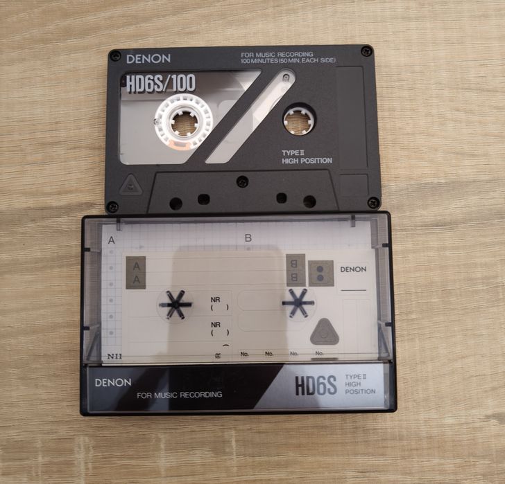 Аудиокассета/кассета DENON HD6S/100