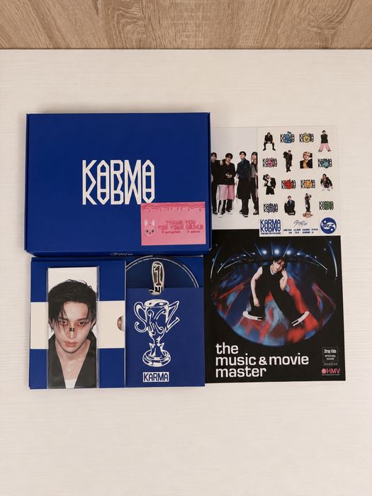 kpop Stray Kids Changbin „Karma" Ceremony ver. album unsealed