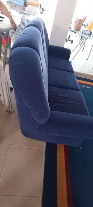 Sofa em tecido courtisane