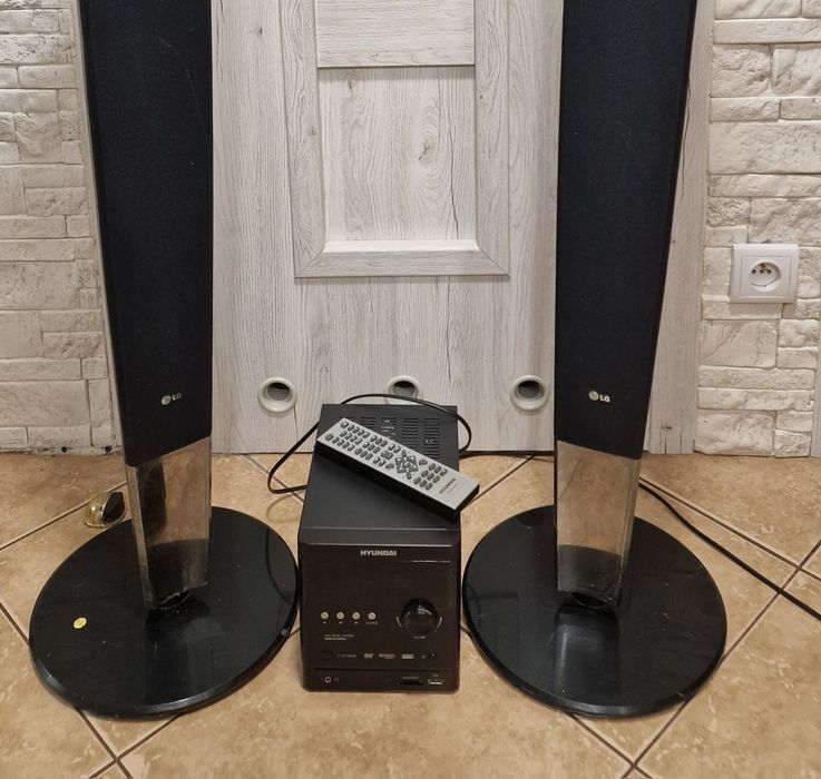 Mini wieża Hyundai z kolumnami LG, odtwarzacz DVD