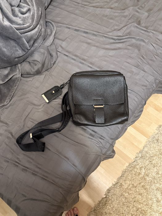 Оригінальна чоловіча шкіряна сумка Baldinini