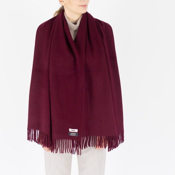 Acne szal z wełny 180x68cm