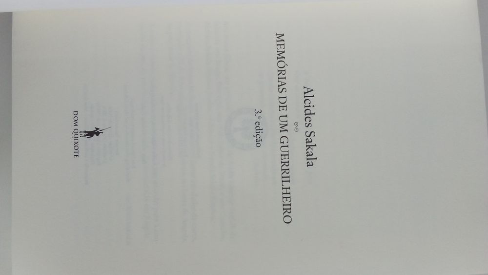 Livro Memórias de um Guerrilheiro