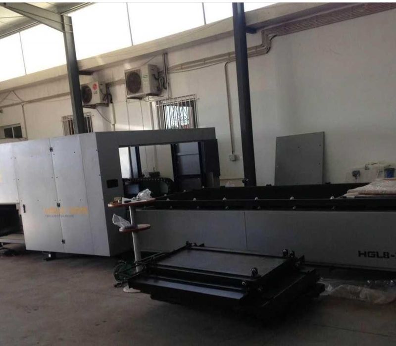 Máquina de corte de laiser Damos formação