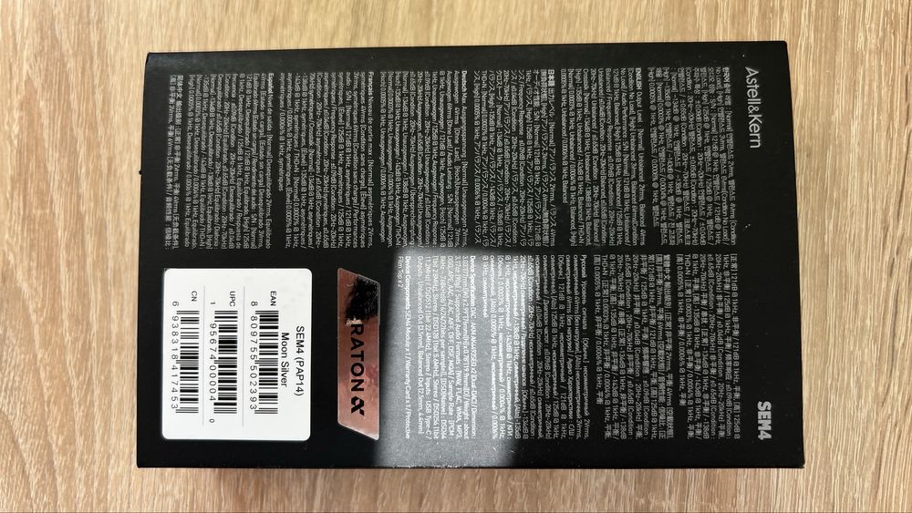 Astell&Kern SE180 SEM4 + Etui skórzane MITER BLACK  NOWY