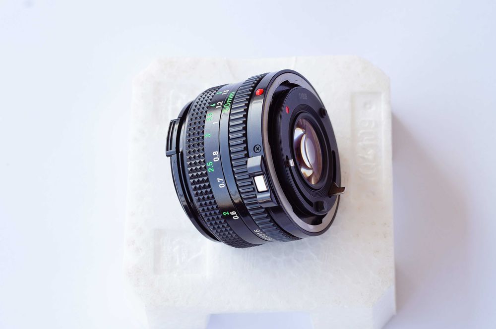 Canon FDN 50 /1.8 piękny sprawny do NEX FX MFT 2