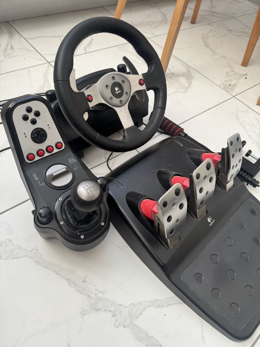 Кермо ігрове Logitech G25 + Селектор + Електро ручне гальмо