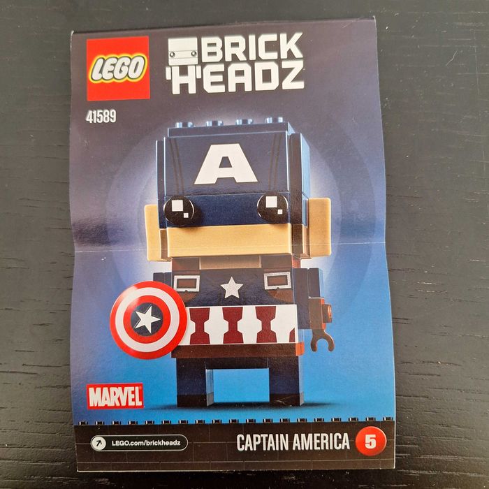 Captain America - LEGO - Star Wars - BrickHeadz- 41589