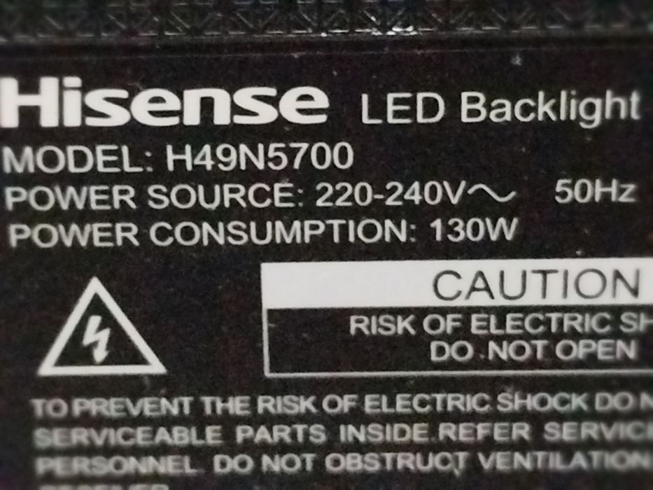 LCD hisense 49 polegadas Smart