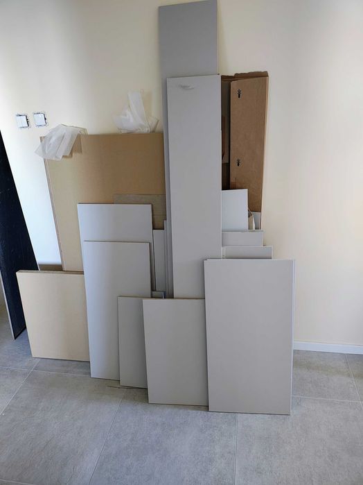 Panele maskujące Ikea Lerhyttan szare blendy płyty