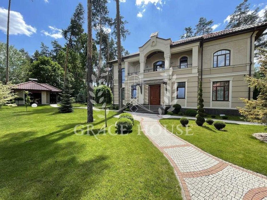Продаж будинку 330м КМ Сосновий Бір Козин 17 соток Конча-Заспа Обухівський район Київська область елітне містечко охорона Сосновый бор