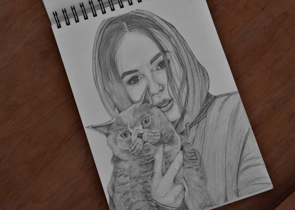 Портрет карандашом