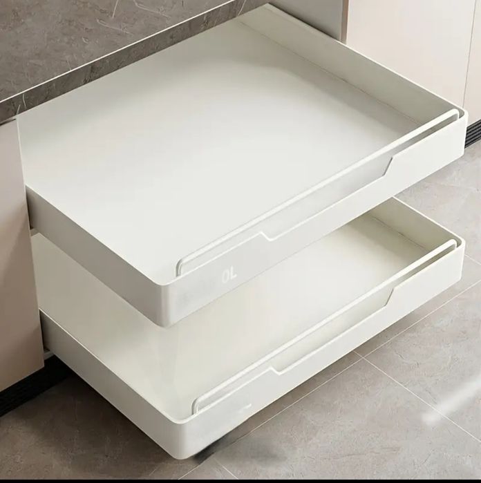 Gaveta extensível em aluminio