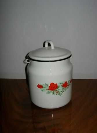 Эмалированный бидон, 3 л. Комплект, чашки, кувшин.