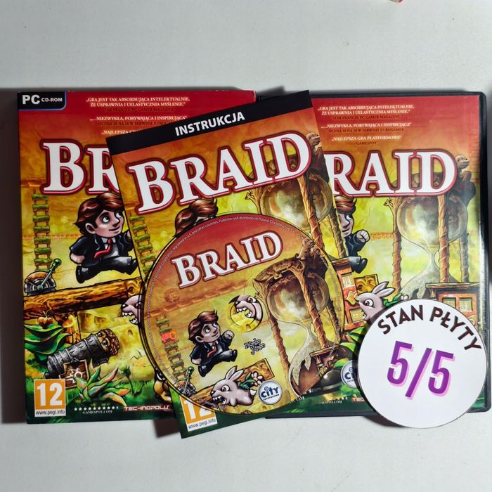 Gra PC - Braid [PL] - Polskie wydanie pudełkowe Super Stan