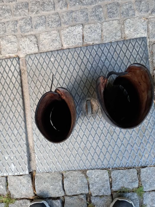 Perneiras para caneleira em couro